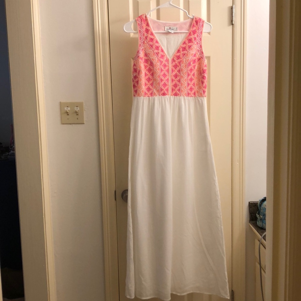 Vineyard Vines Linen Maxi Dress